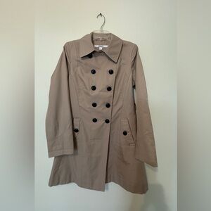 DKNY Women's Classic Beige Trench Coat
